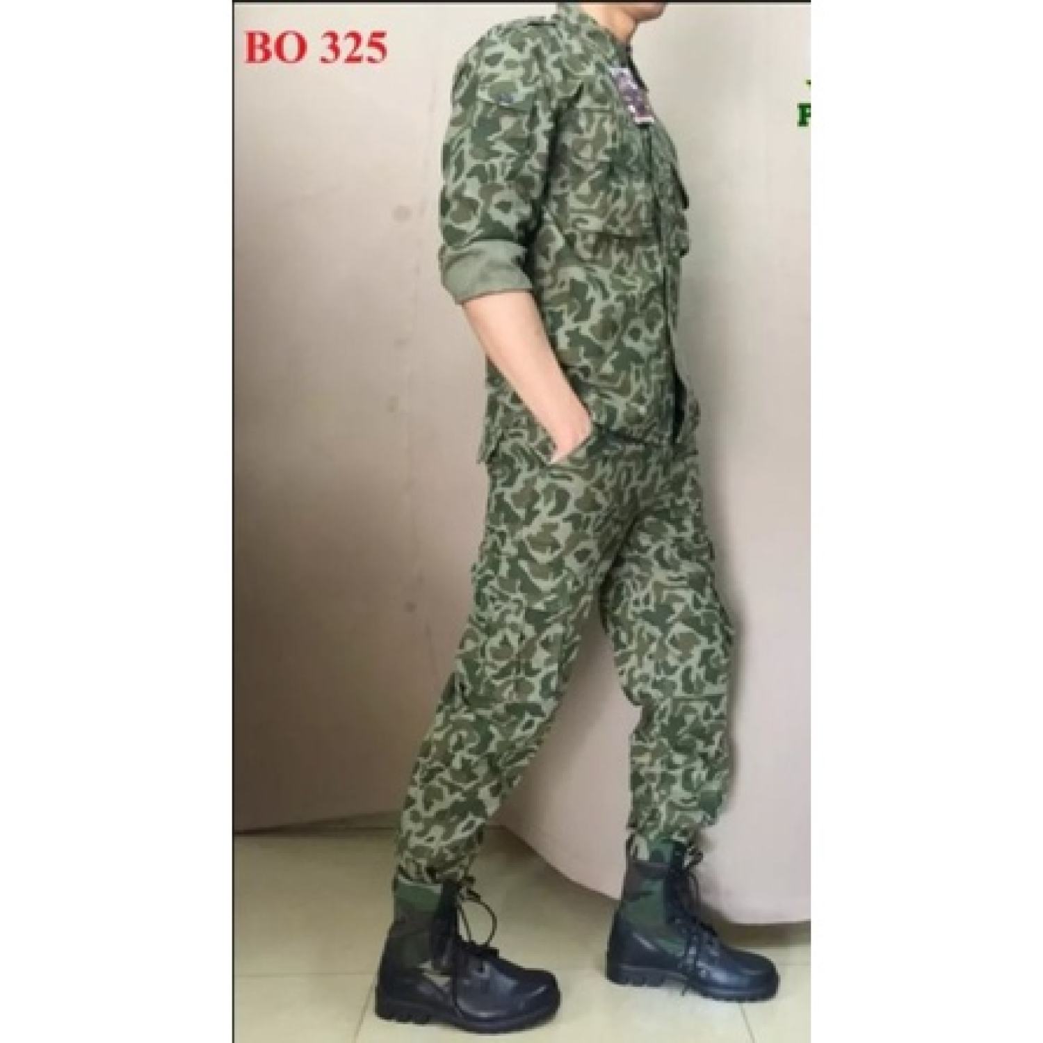 Bộ rằn ri xanh CODE 325