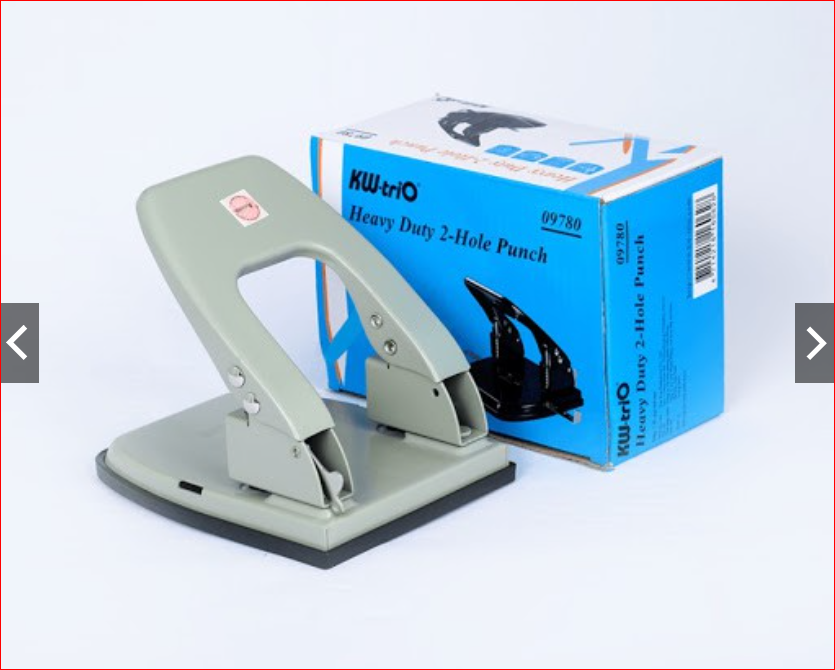 Bấm lỗ KW Trio 978 - 30 tờ-Đục 2 Lỗ Lớn