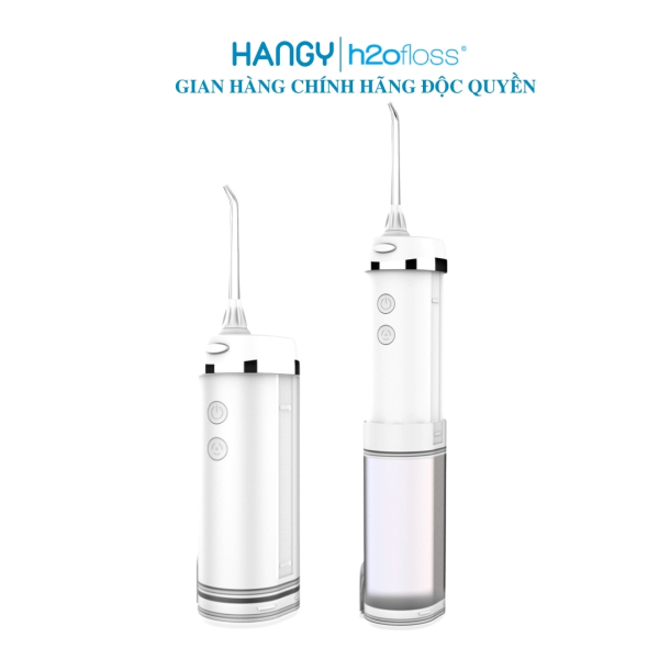 Máy tăm nước cầm tay h2ofloss HF- 6 mini phiên bản 2021 nhập khẩu HANGY.