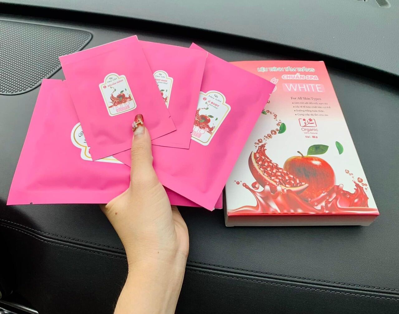 Tắm trắng nano chuẩn spa( 2 sét )