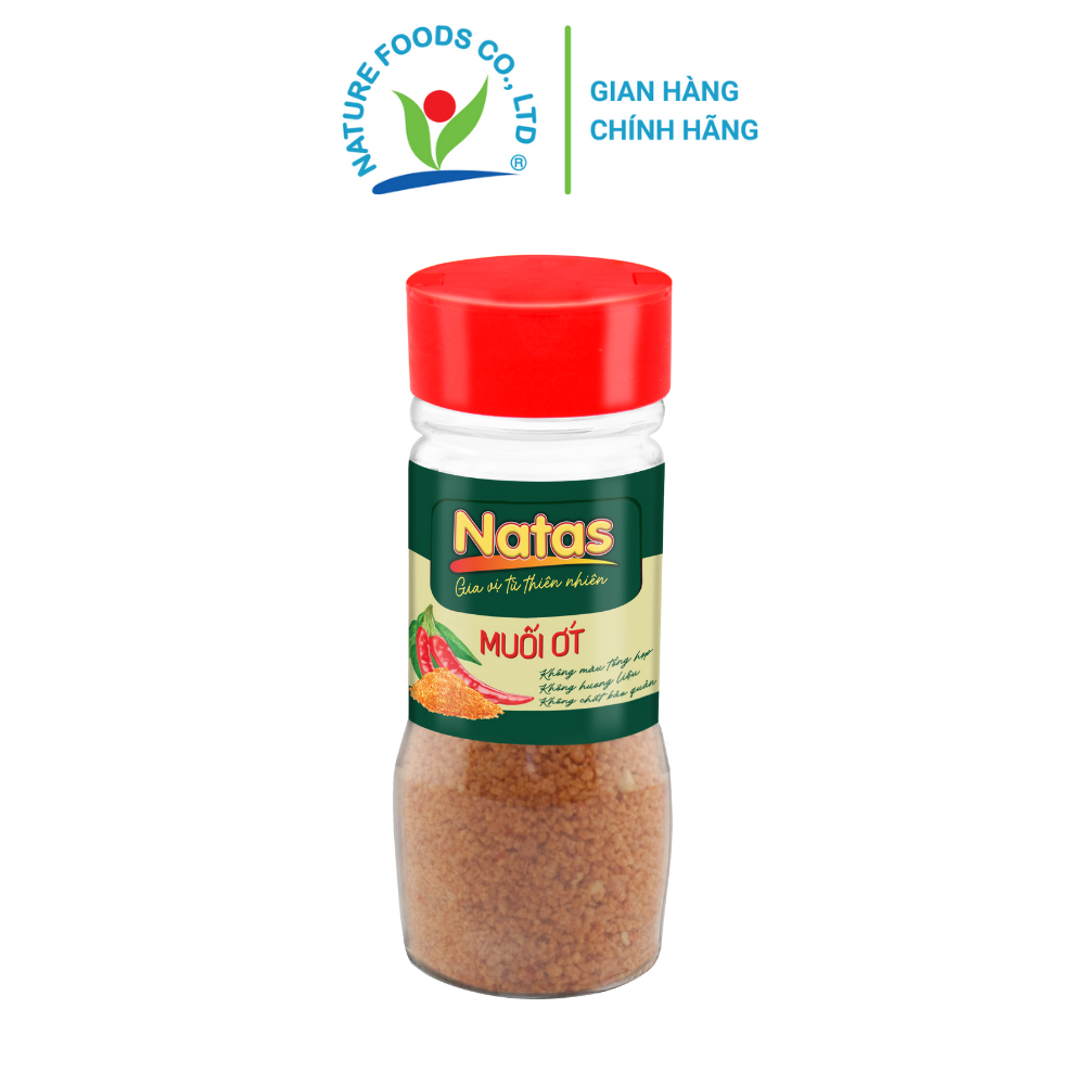 MUỐI ỚT NATAS gia vị đa năng (hũ 90g)