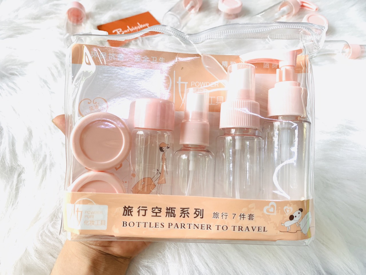 Bộ chiết mỹ phẩm 6 món
