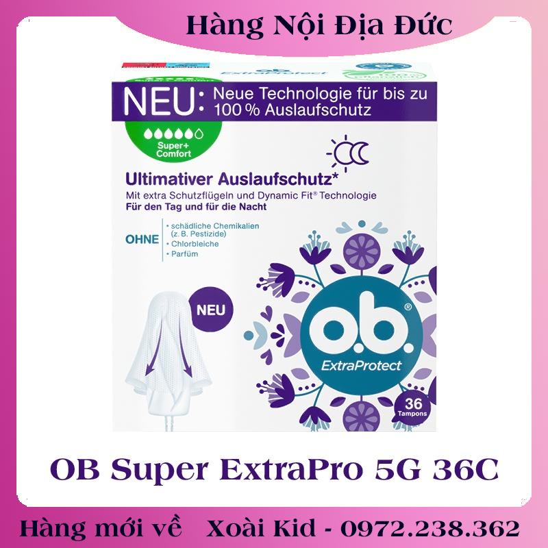 Băng vệ sinh Tampon Ob Đức - Date mới đủ Bill