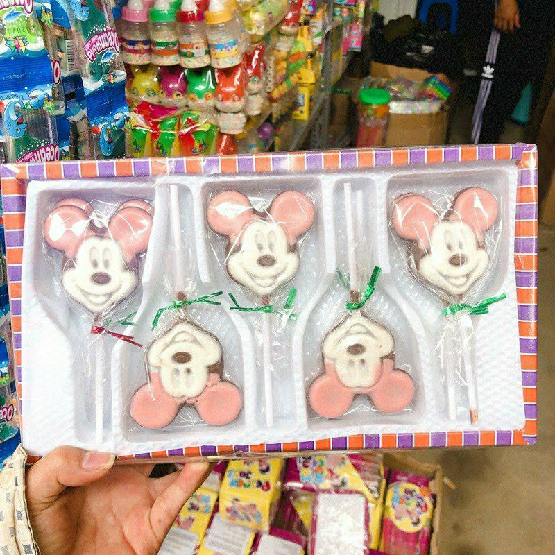 Vỉ 30 Chiếc Kẹo Micky Loại To Cho Bé ( Sỉ Đồ Trẻ Em)