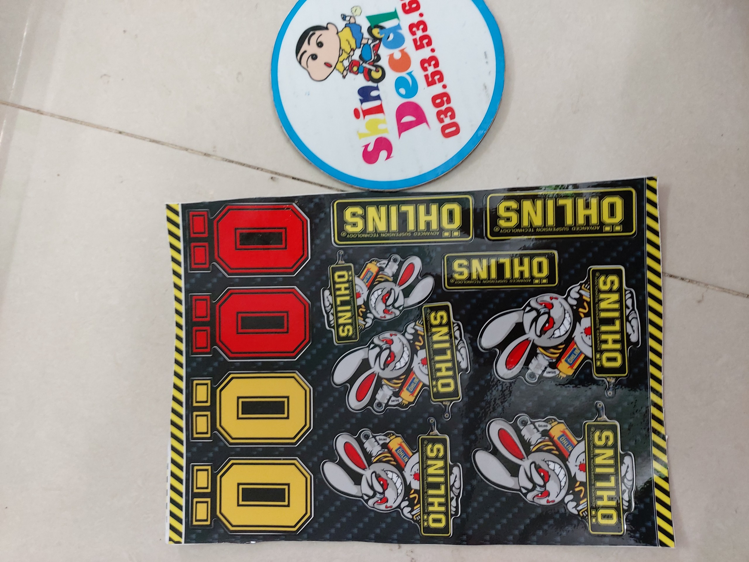 logo con thỏ cầm phuộc