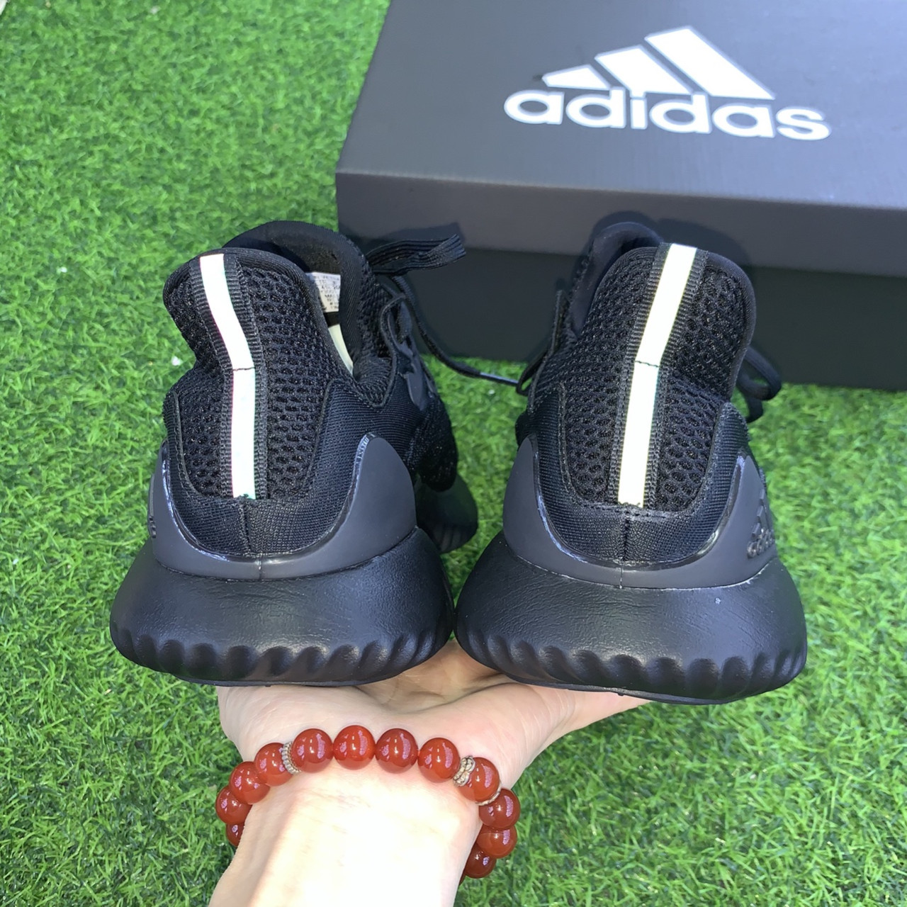 [ VIDEO ẢNH+HỘP BẢO VỆ GIÀY] giầy thể thao Alphabounce beyond black đen thời trang nam nữ