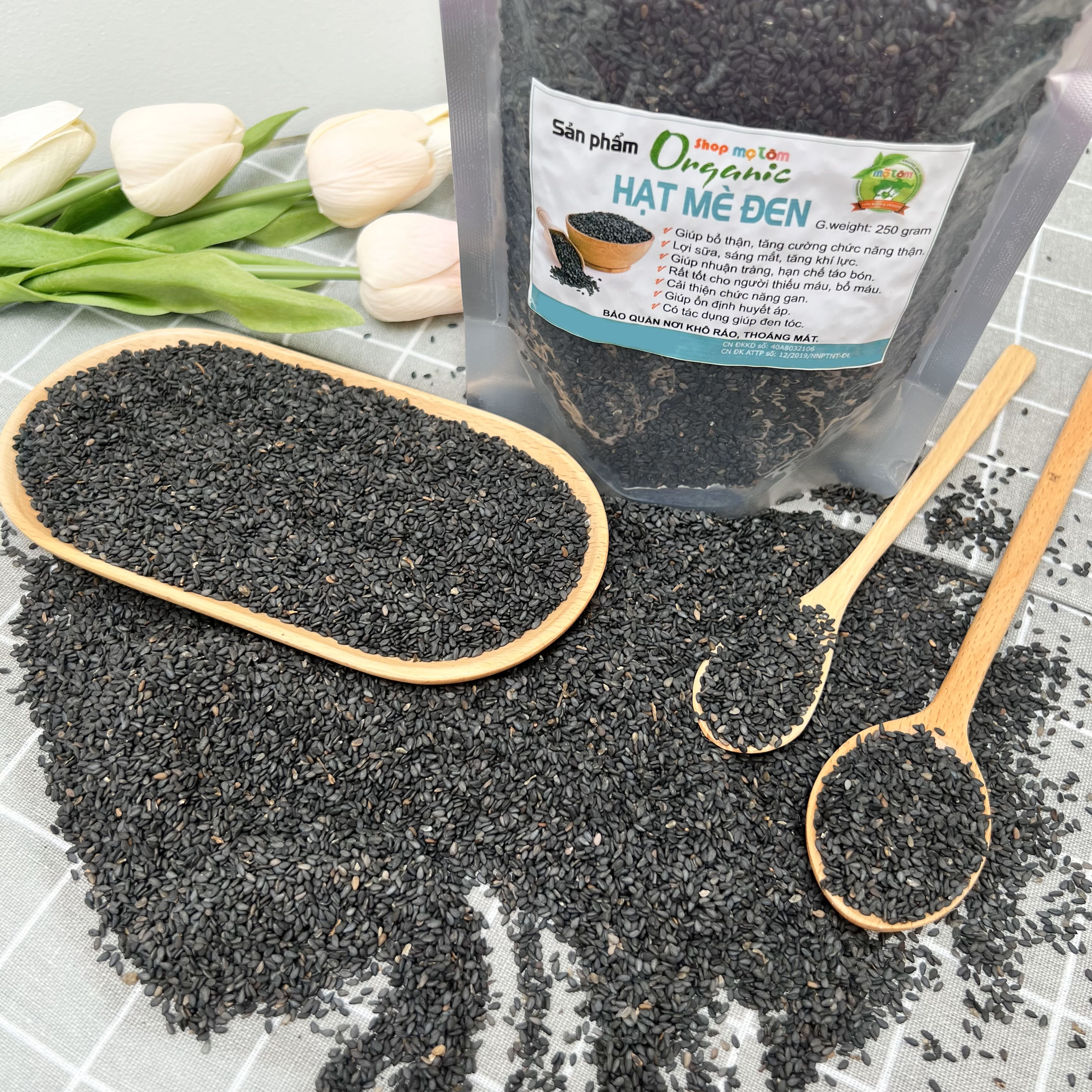 250GRAM HẠT MÈ ĐEN QUÊ, HẠT VỪNG ĐEN