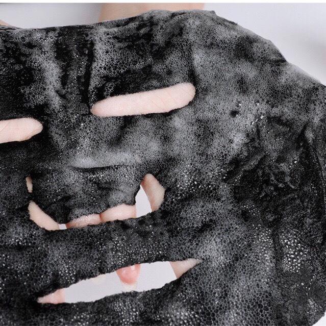 combo 2 mặt nạ sủi bọt thải độc detox da samanli black mask