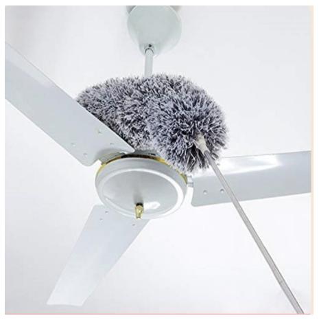 Chổi quét trần nhà làm sạch bụi bẩn thiết kế kéo dài tối đa 2.8m, rút ngắn 80cm làm dụng cụ phủi bàn cầm tay, thiết kế tháo rời dễ vệ sinh sau khi sử dụng, HÀNG HÓT 2020