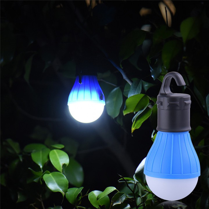 [HCM]Bóng Đèn Tròn Led Xài Pin