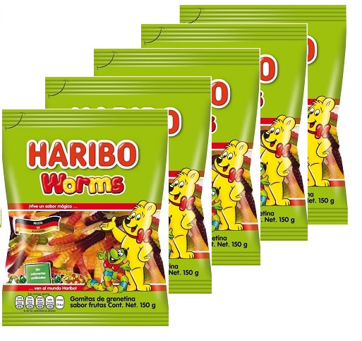 Kẹo dẻo Haribo Starmix 80g Combo 5 gói