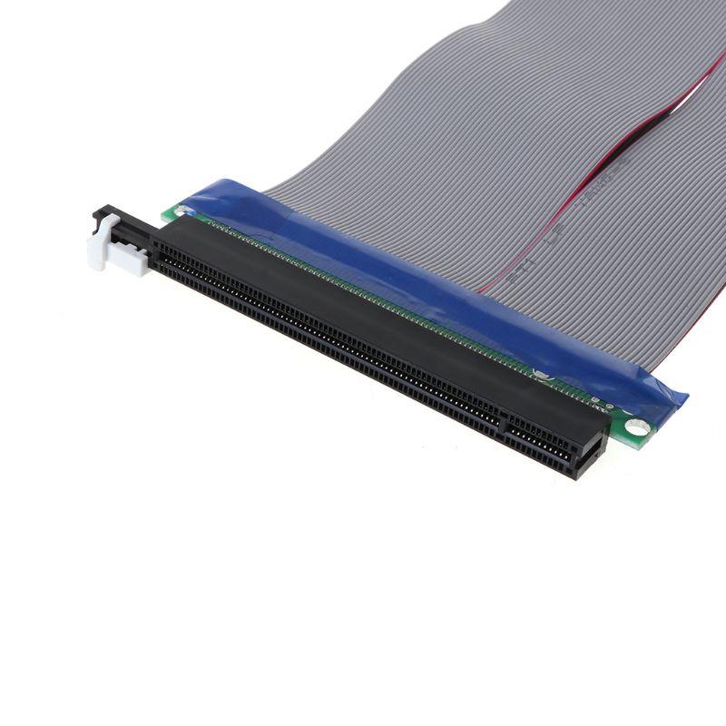 PCIe 16X PCI Express PCI-E 16X to 16X Riser Extender Card Adapter Flexible Cable