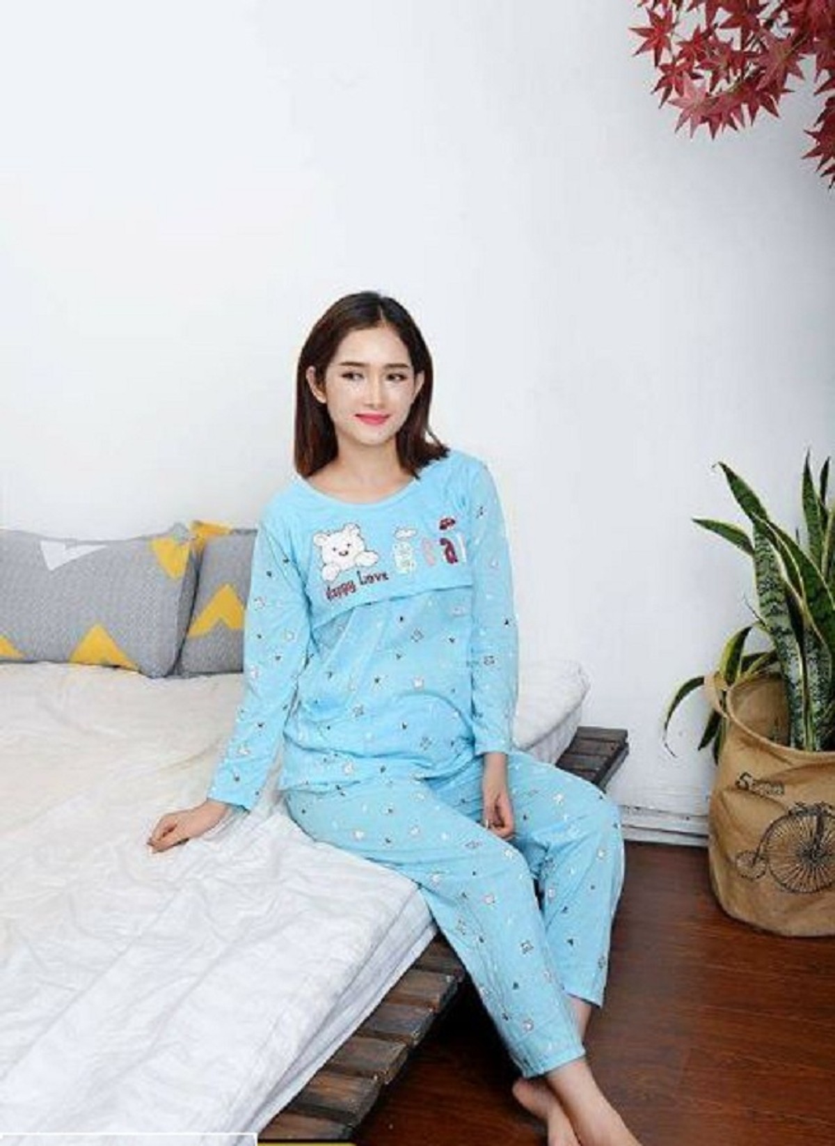 Bộ đồ bầu và sau sinh cho bé bú