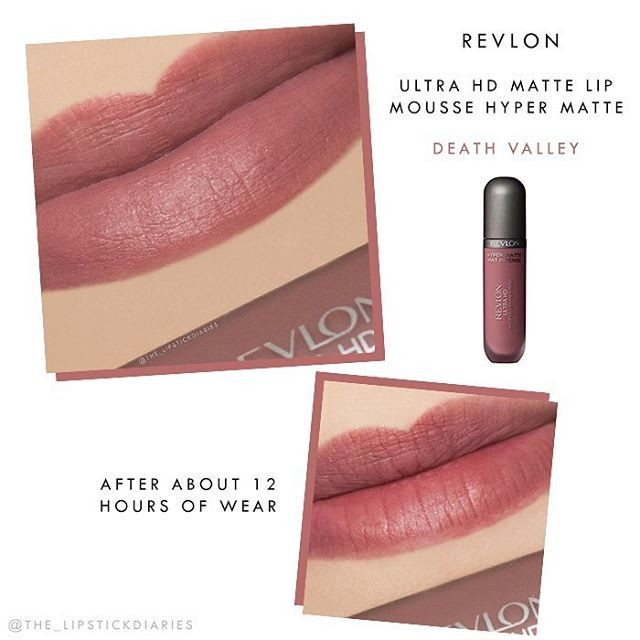 Son siêu lì Revlon Ultra HD Matte Lip Mousse Hyper Matte nhiều màu lựa chọn