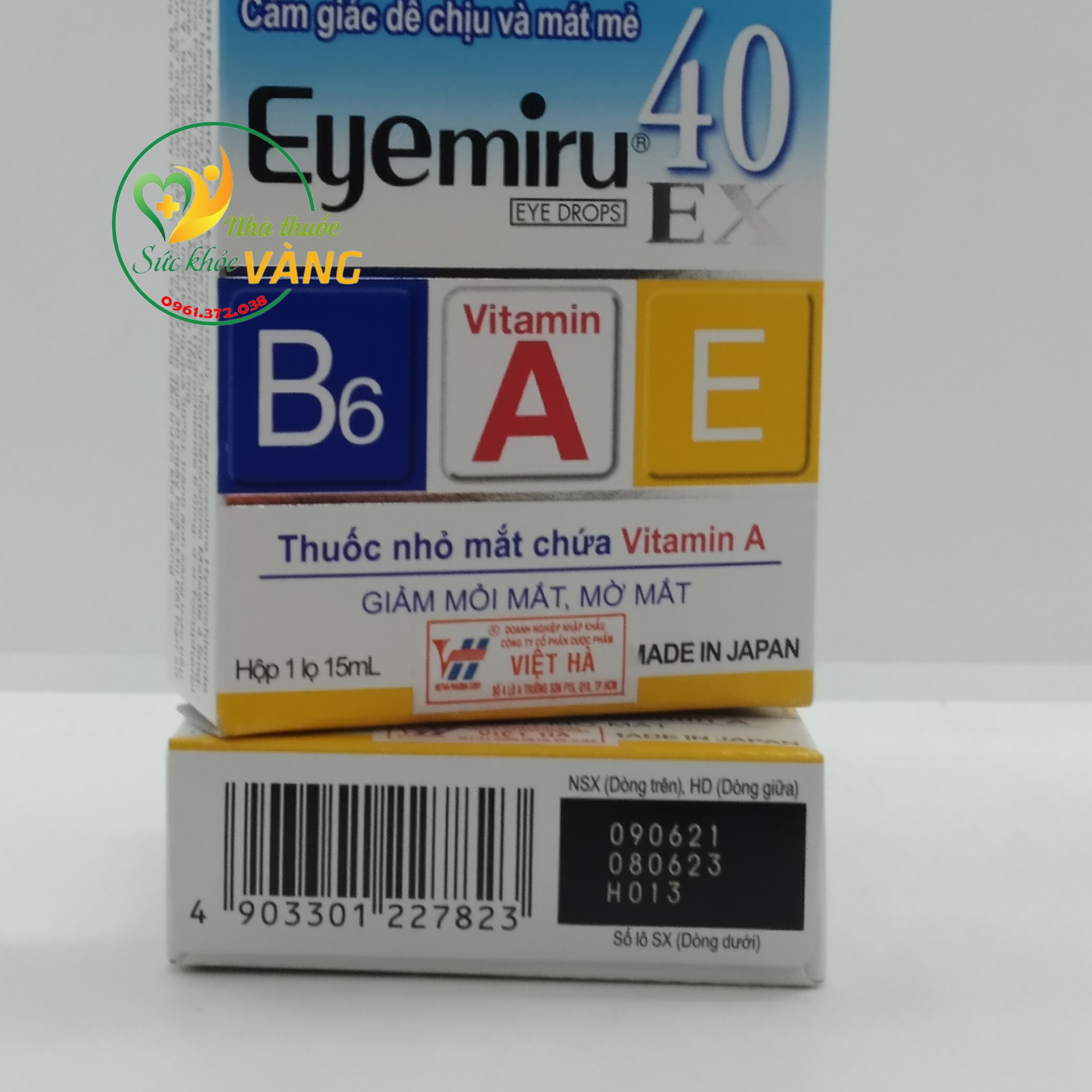 Nhỏ mắt Eyemiru 40EX lọ 15ml h