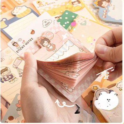 Set 30 tờ Giấy note cute lovelyhouse NOTE30CUTE