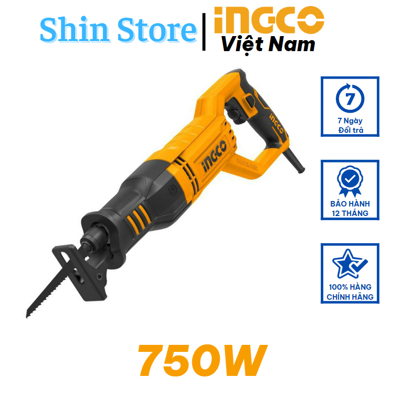 Máy cưa kiếm 750W INGCO RS8008 [Chính Hãng] -SHINSTORE