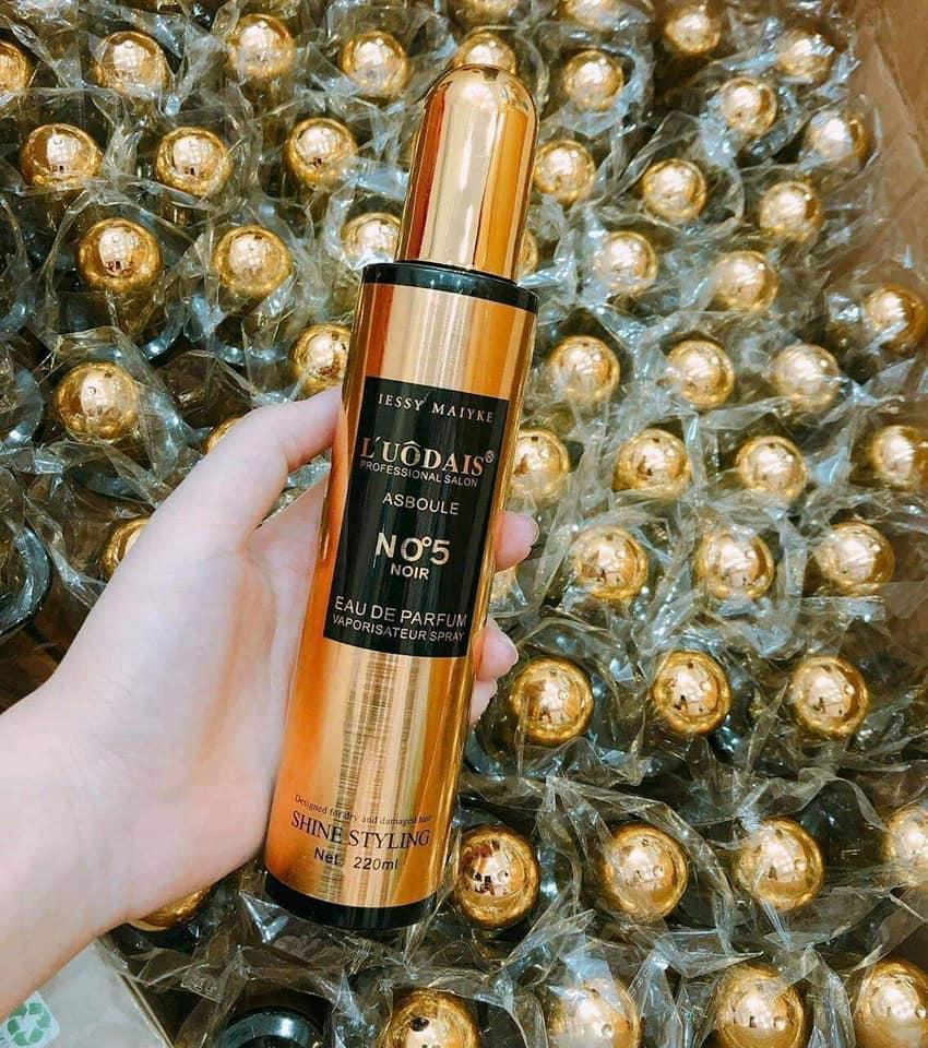 Xịt dưỡng tóc hương nước hoa Liyang No5