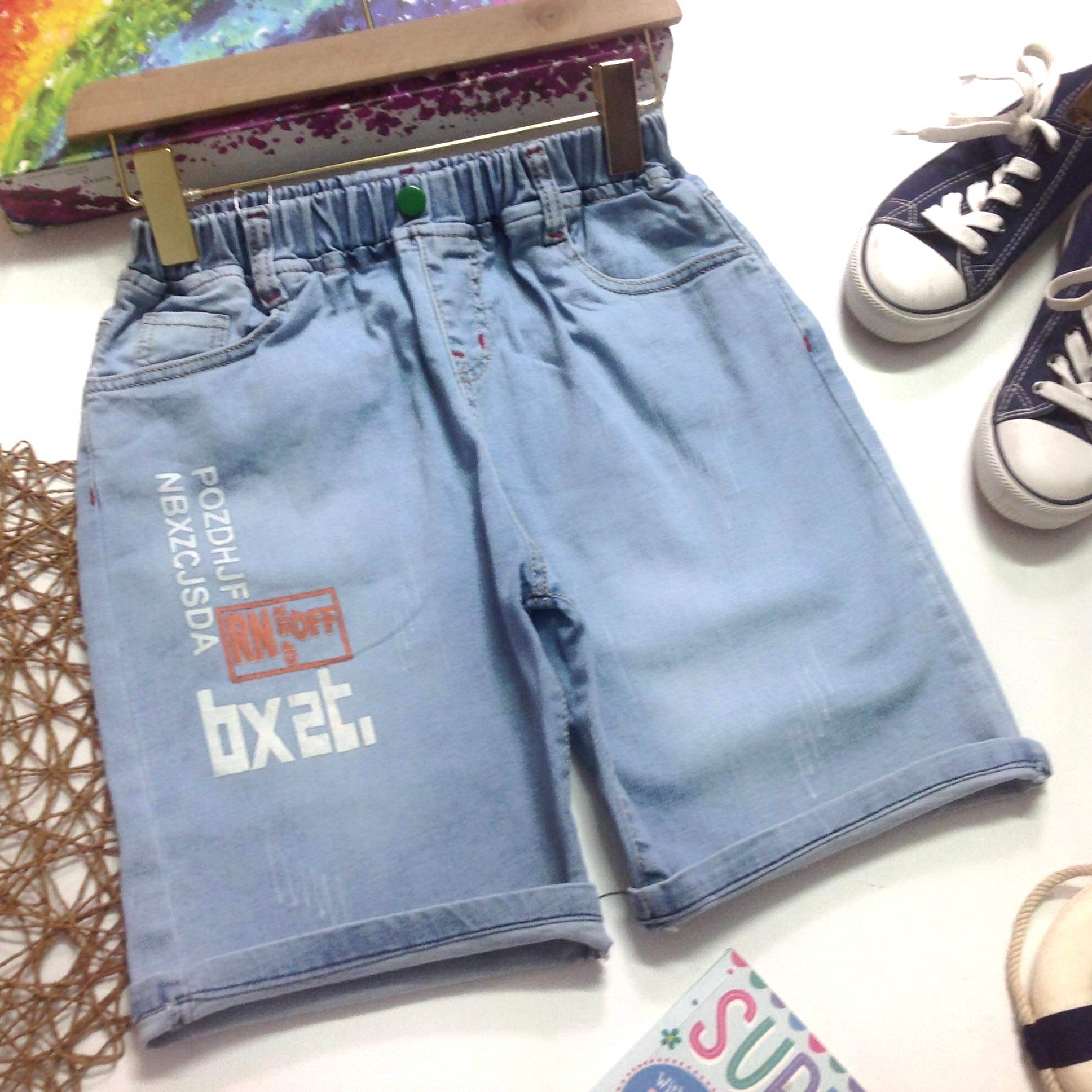 QUẦN SỌT JEAN CO DÃN BÉ TRAI SIZE 40-55KG