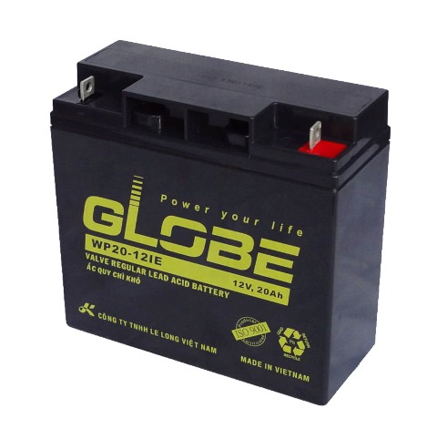 Ắc quy kín khí globe 12v 20ah
