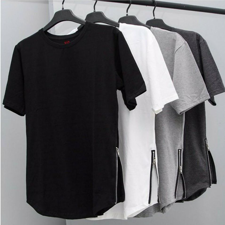 Áo thun xám unisex nam nữ cổ tròn form rộng chất thun cotton thoáng mát mềm mại M66