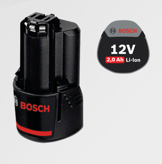 Pin Bosch 12V - 2Ah dành cho dụng cụ cầm tay