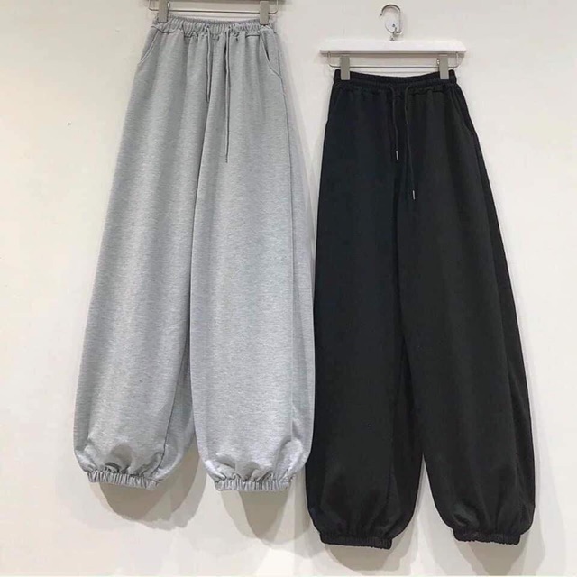 Quần jogger nữ  Quần jogger chất thun phong cách Ullzang