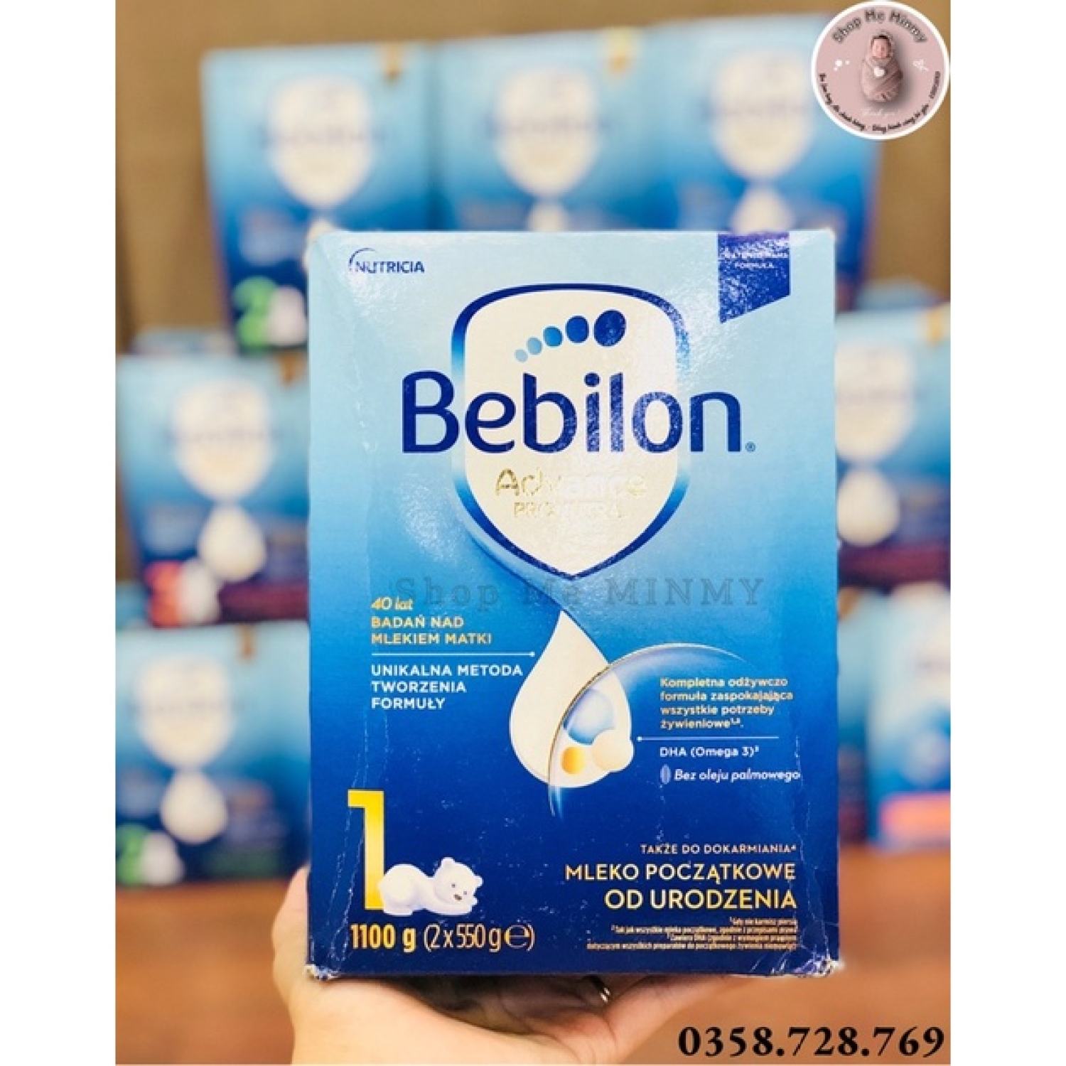 [Giá Cực Tốt] Sữa Bebilon Hộp giấy tiết kiệm 1100gr {Đủ số 1,2,3,4}