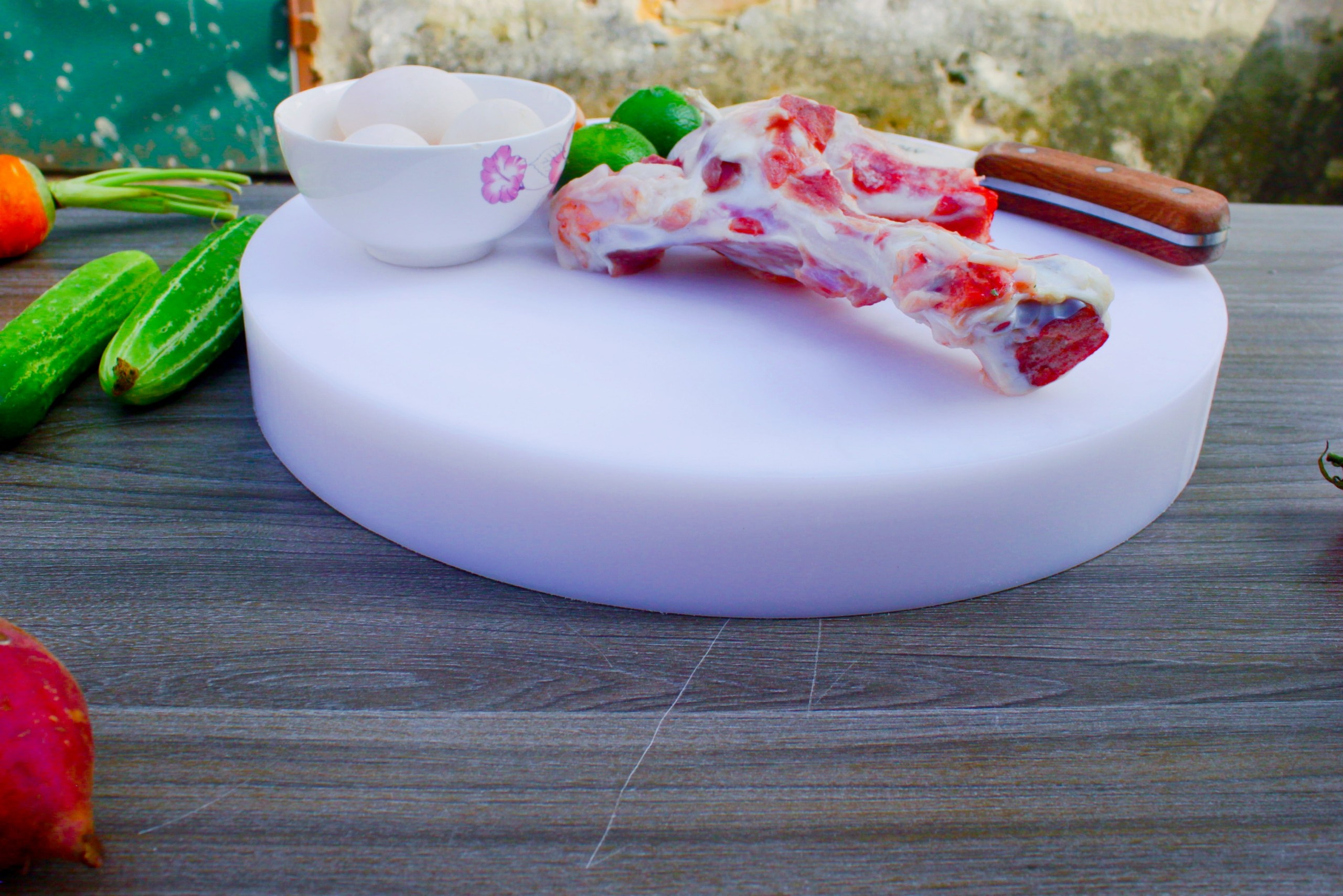 Thớt nhựa Song Long  40cm Dày 5cm