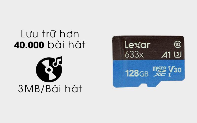 Thẻ nhớ MicroSD 128 GB class 10 UHS-I kèm Adapter