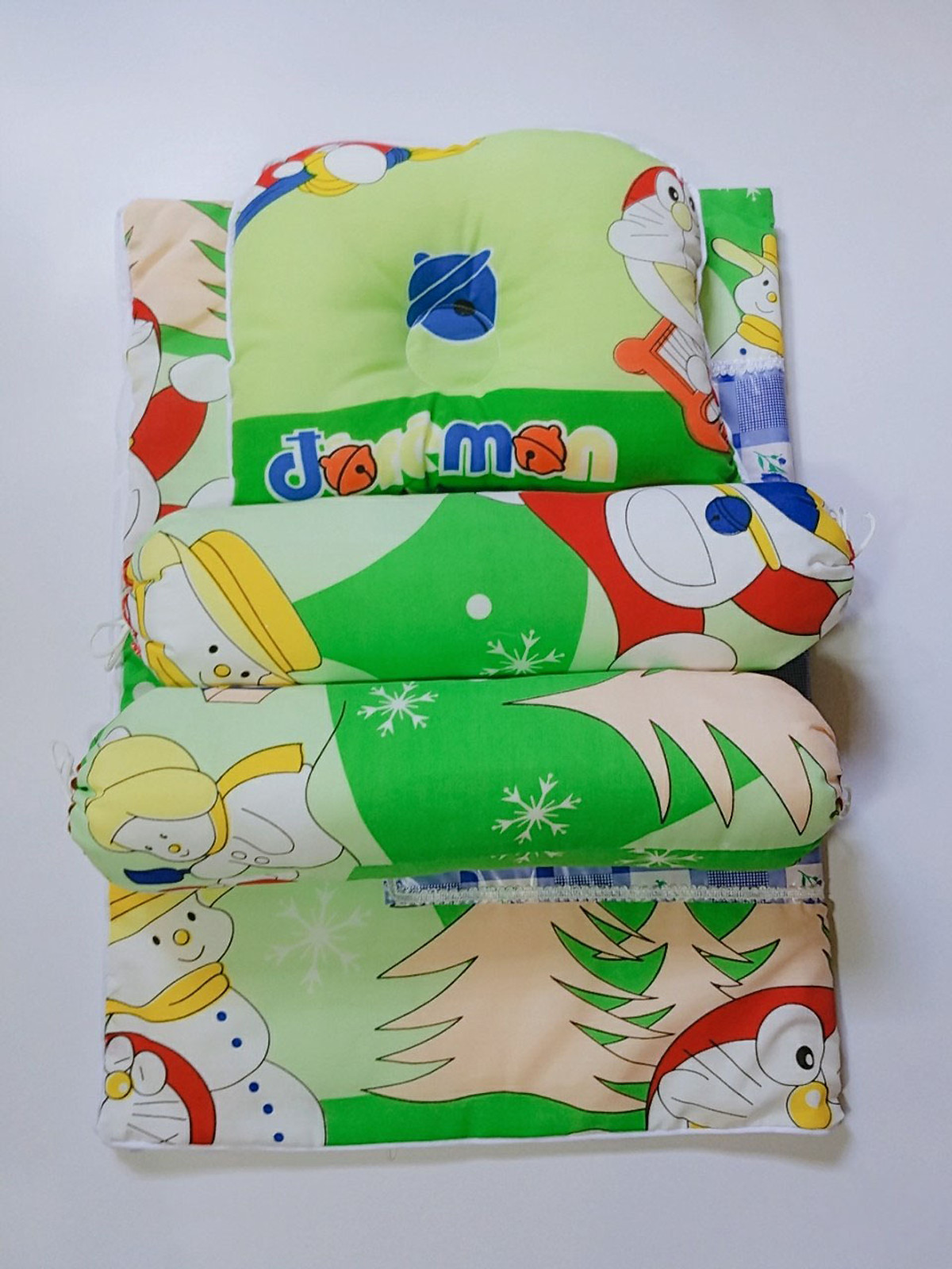 [HCM]Bộ nệm gối mini cho bé sơ sinh ( kích thước: 50x78cm dày 2cm )