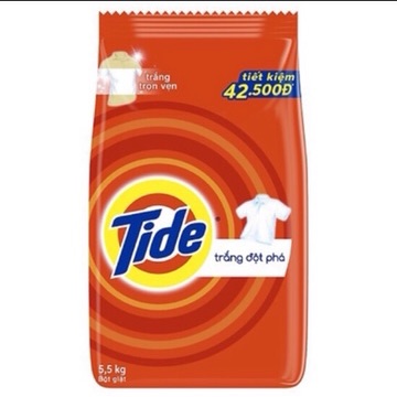 [HCM]Bột Giặt Tide 55kg Trắng Đột phá