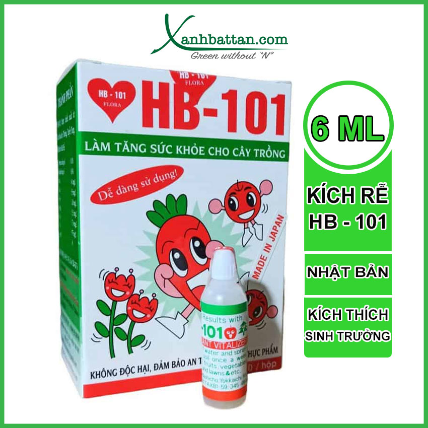 Kích rễ và kích thích sinh trưởng hb-101 flora nhật bản - 6 ml