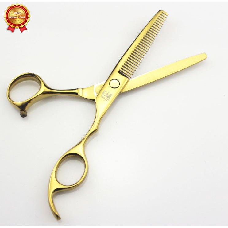 Bộ kéo cắt tóc Kasho HA 05 vàng (mua bộ kéo được tặng 1 bao da 1 chỉnh kéo 1 dầu tra 1 lược toni guy)