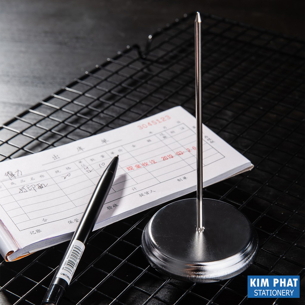 Cắm hóa đơn inox Deli