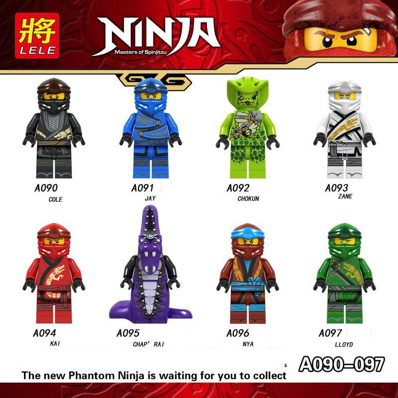 Mini  go Các Nhân Vật Kai Lloyd Zane Jay Cold Mẫu Ra Mới  Lele A090 A097