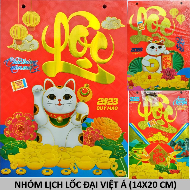 Lịch 2024 Lốc Siêu đại 20x30 /26X38 cm (chỉ lốc rời)