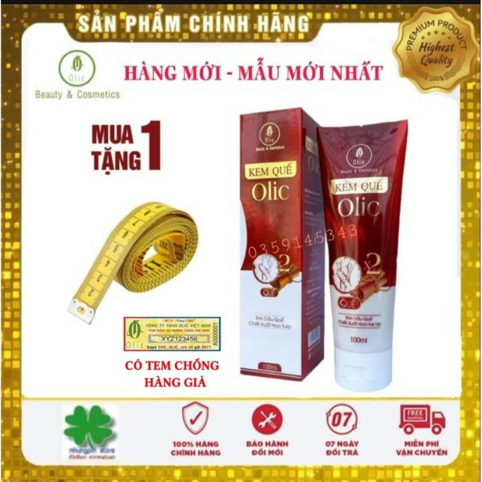 Kem tan mỡ Olic