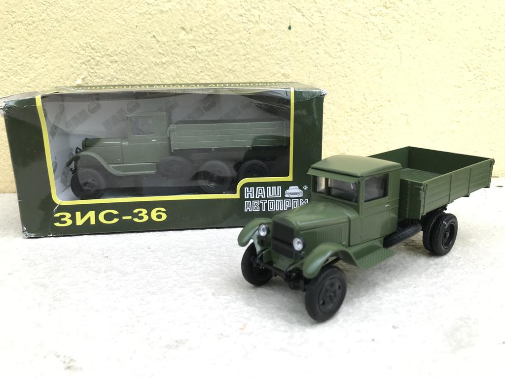 Mô hình xe Quân sự ZIS-32  1:43
