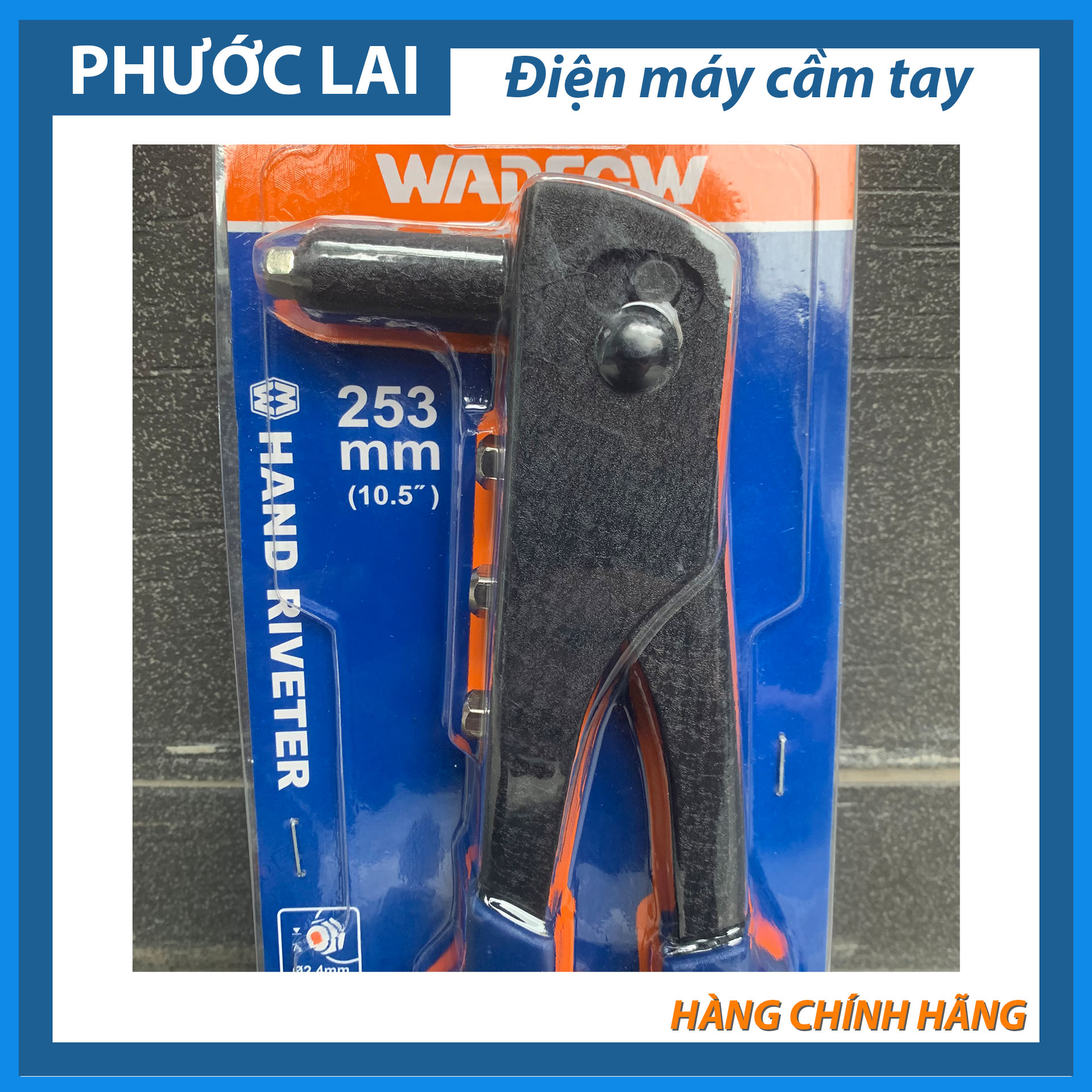 Kềm rút rivet 10.5" (Chính Hãng) WADFOW WHR1610