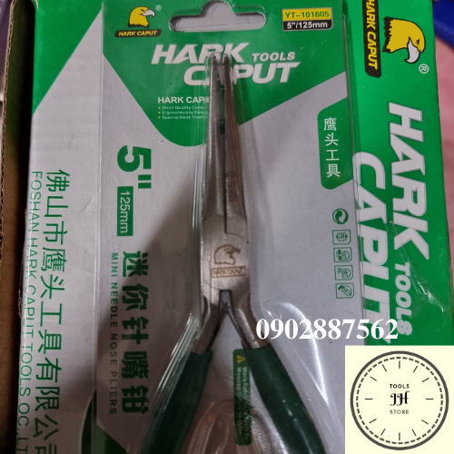 Kìm nhọn 5 inch siêu dài hark caput
