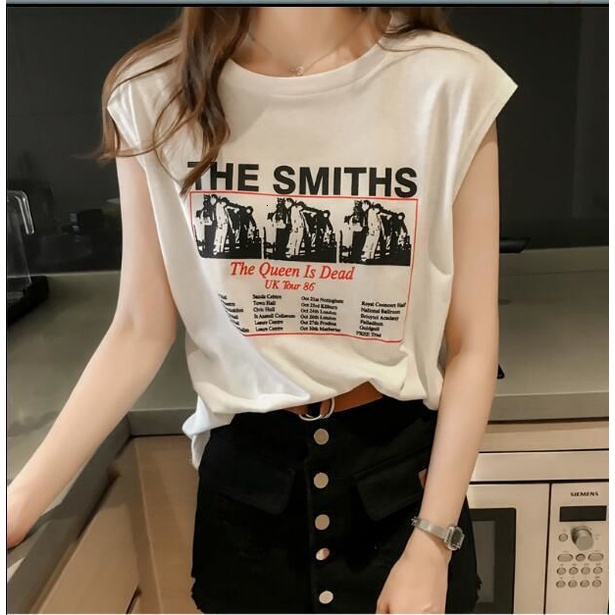 Áo thun sát nách nữ cánh dơi Smiths