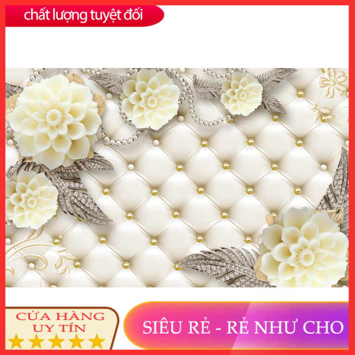 Tranh dán tường 3d phòng ngủ