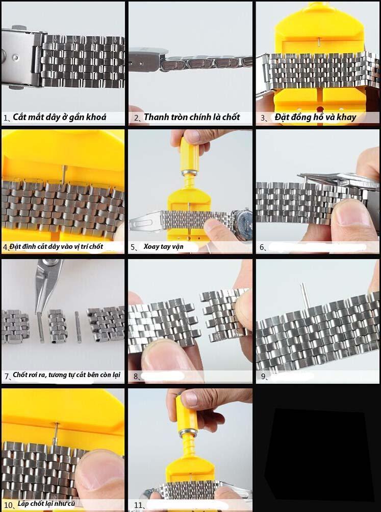 Dụng cụ cắt mắt dây đồng hồ đeo tay