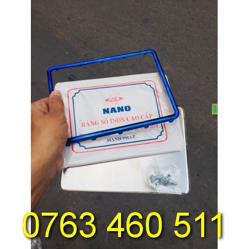 Bọc biển số titan xe máy - 2931
