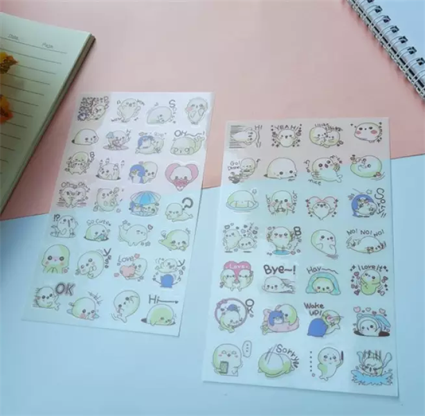 [HCM]Bộ 6 Tấm Sticker Dán Trang Trí - Pet