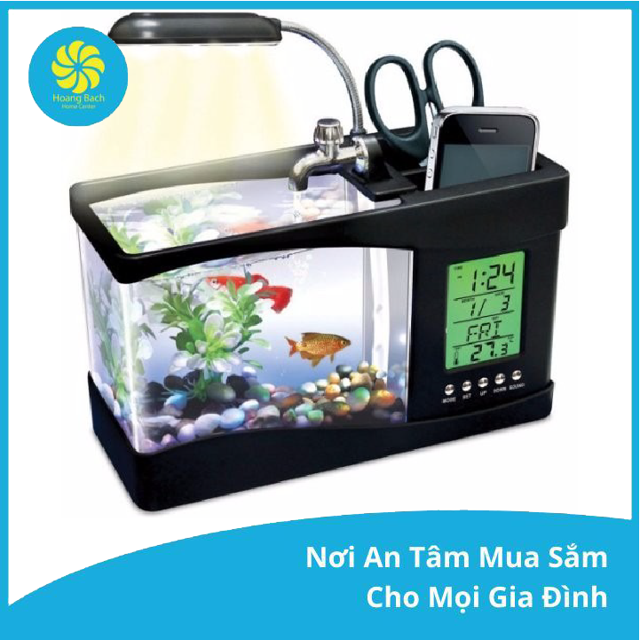 Bể cá mini để bàn - bể cá mini 2