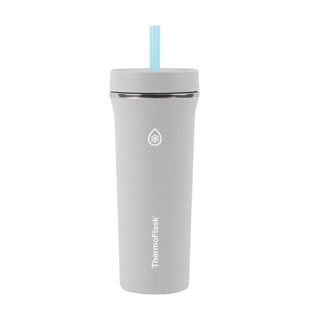 Ly giữ nhiệt kèm ống hút ThermoFlask [Mỹ]