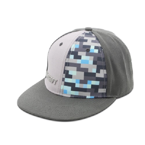 Mũ Minecraft Diamond Xám
