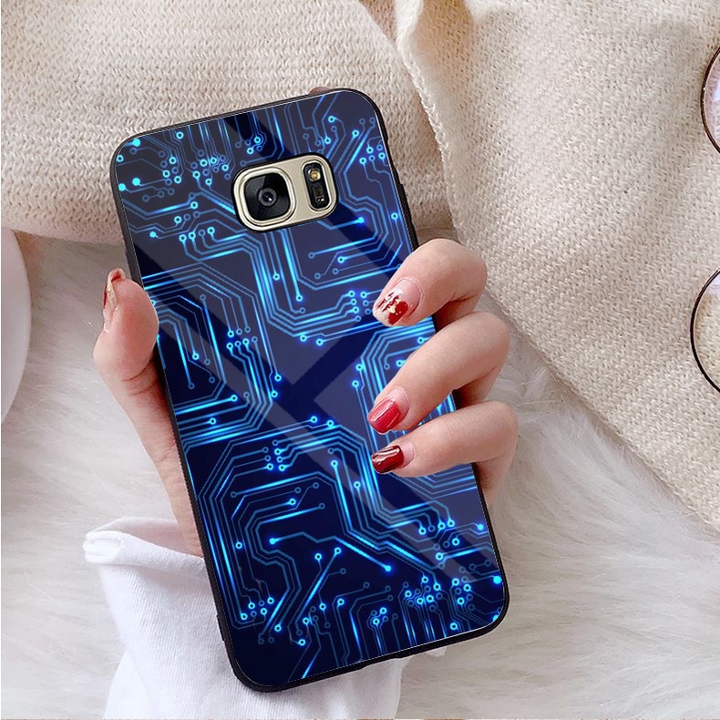 Ốp lưng samsung galaxy s7,s7 edge mặt kính gương sáng bóng cao cấp